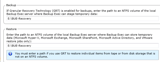Backup Exec GRT recovery path settings.png