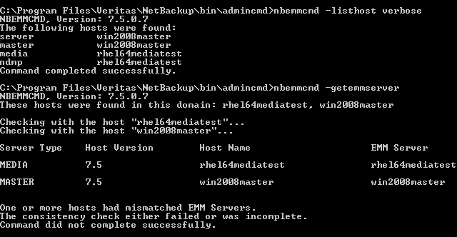 Solved: Invalid command parameter rdsm has encountered an ... - VOX