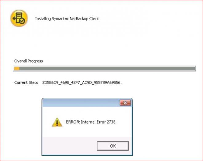 NBU client install error.JPG