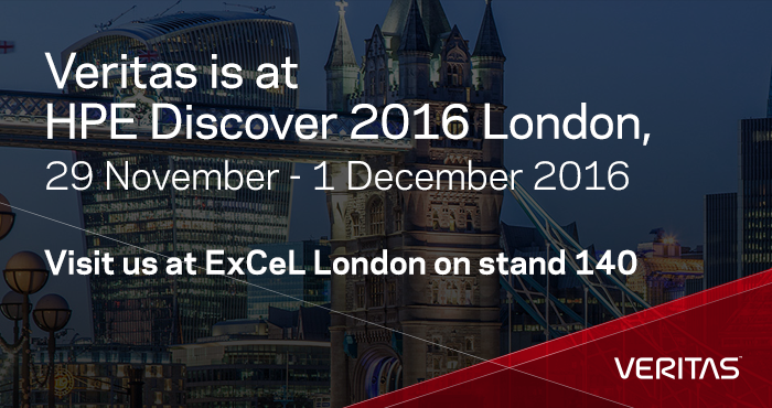 Veritas is at HPE Discover 2016