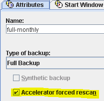 Accelerator Force Rescan