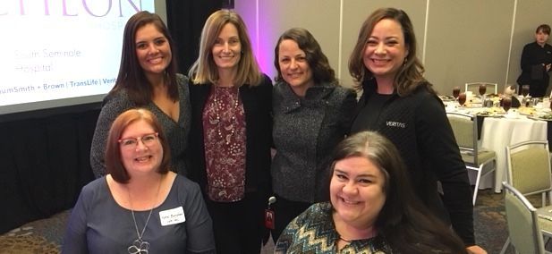 Women from our Heathrow WAVE group, attending the Professional Women's Luncheon by the Seminole County Regional Chamber of Commerce.