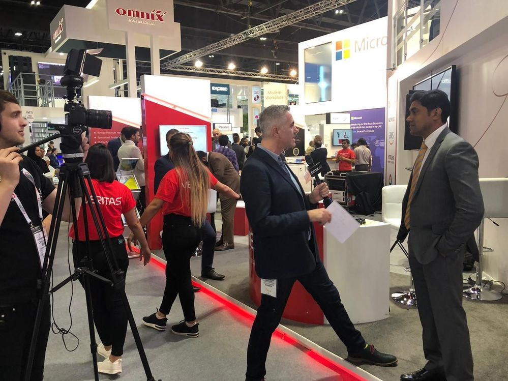 GITEX Live popped by Veritas' stand today and interviewed Mansoor Ibrahim.
