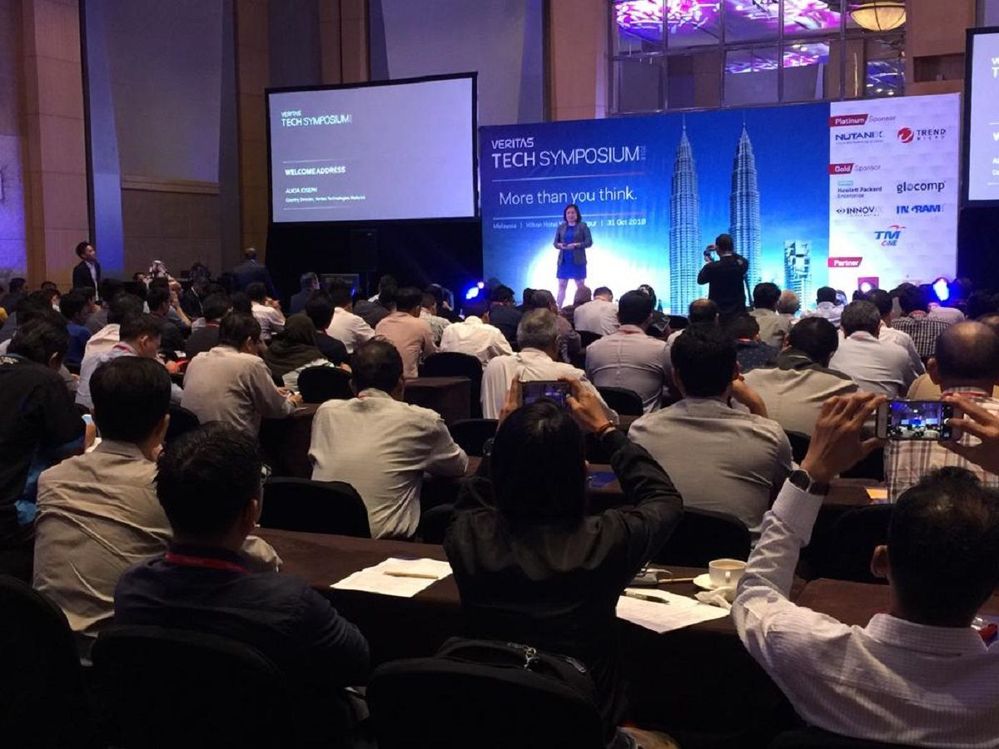 A packed room for VTS Kuala Lumpur. The event was opened by Alicia Joseph, Country Director Malaysia