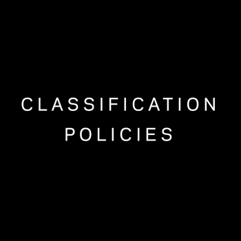 Veritas Classification Policies Group