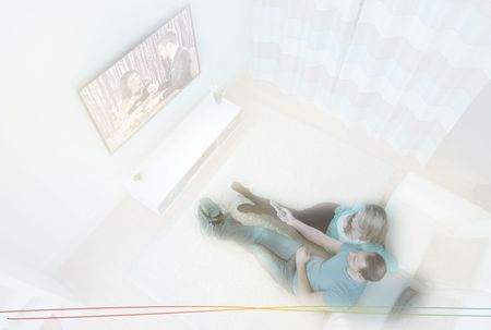 Couple_watching TV in the living room-Top view_06.jpg